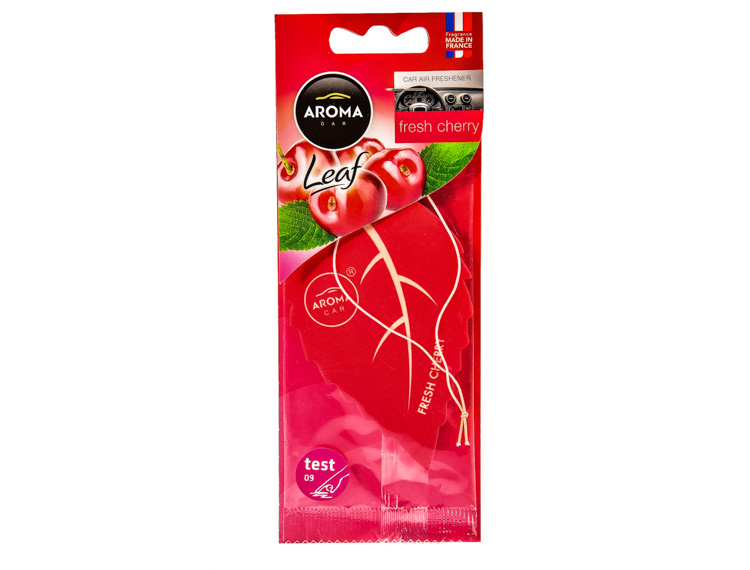 

Ароматизатор Aroma Car Leaf Fresh Cherry 92215