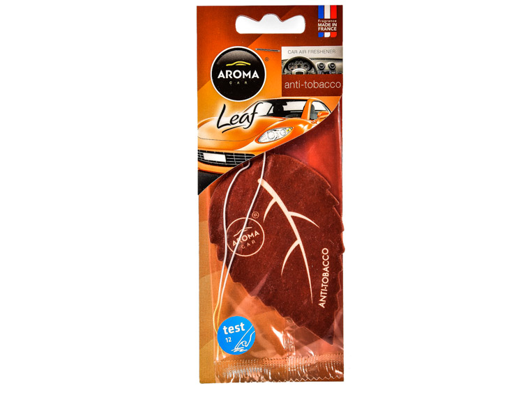 

Ароматизатор Aroma Car Leaf Anti Tobacco 92258