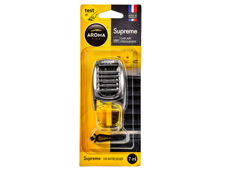 

Ароматизатор Aroma Car Supreme Slim Vanilla 7 мл 92045