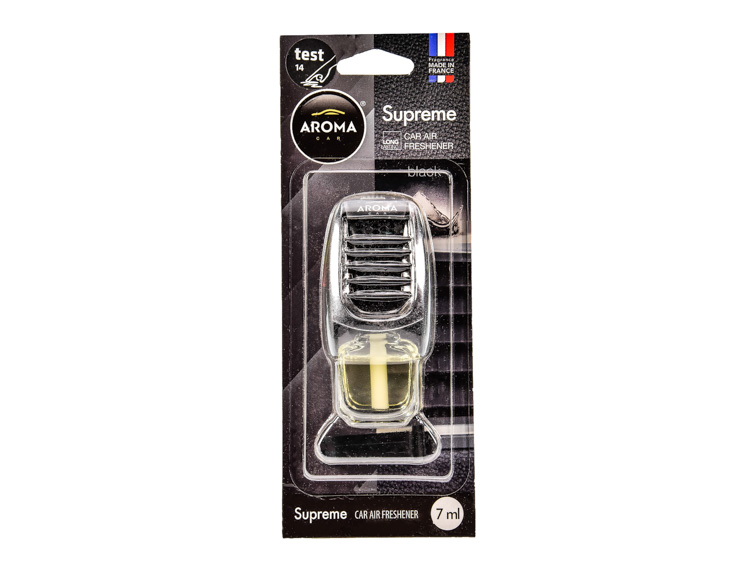 

Ароматизатор Aroma Car Supreme Slim Black 7 92050