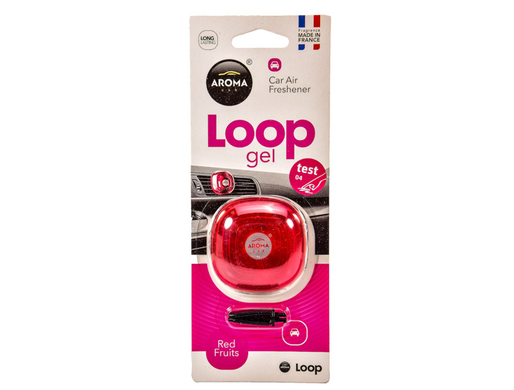 

Ароматизатор Aroma Car Loop gel Red Fruits 9 г 63115