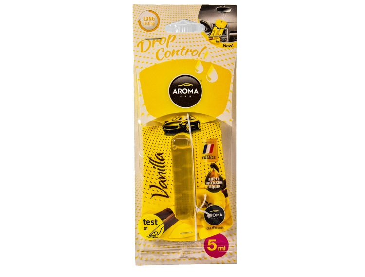 

Ароматизатор Aroma Car Drop Control Vanilla 5 мл 92299