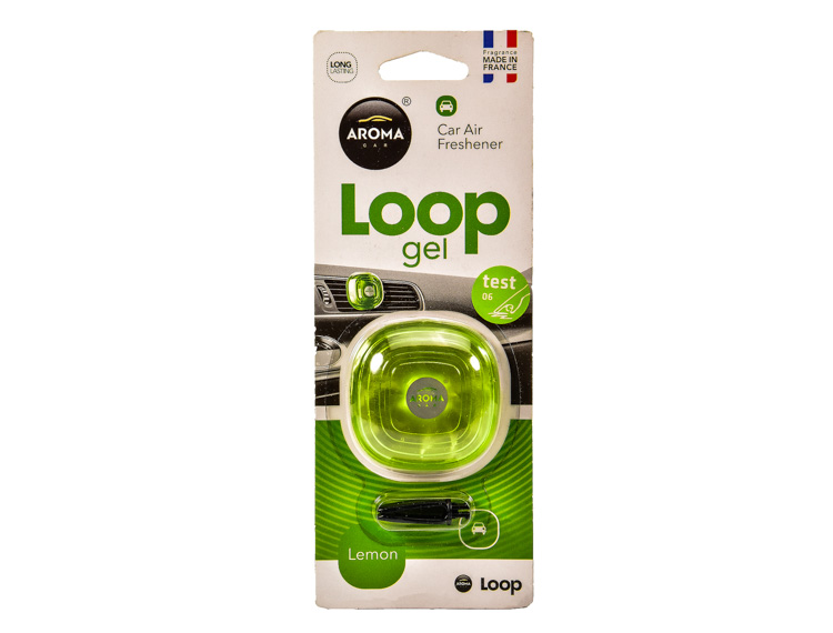 

Ароматизатор Aroma Car Loop gel Lemon 9 г 63116