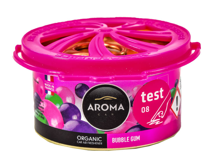 

Ароматизатор Aroma Car Organic Bubble Gum 40 г 92092