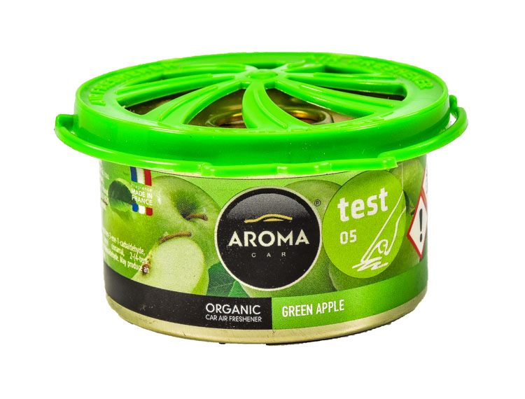 

Ароматизатор Aroma Car Organic Green Apple 40 г 92101