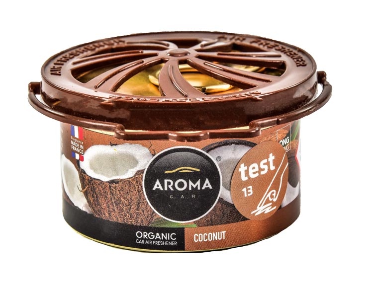 

Ароматизатор Aroma Car Organic Coconut 40 г 92099