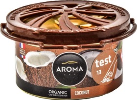 Ароматизатор Aroma Car Organic Coconut 40 г