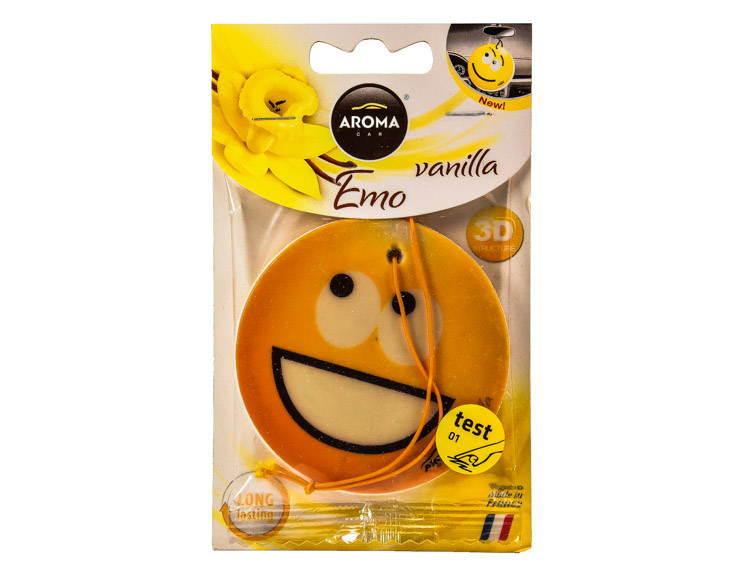 

Ароматизатор Aroma Car Emo Vanilla 92332