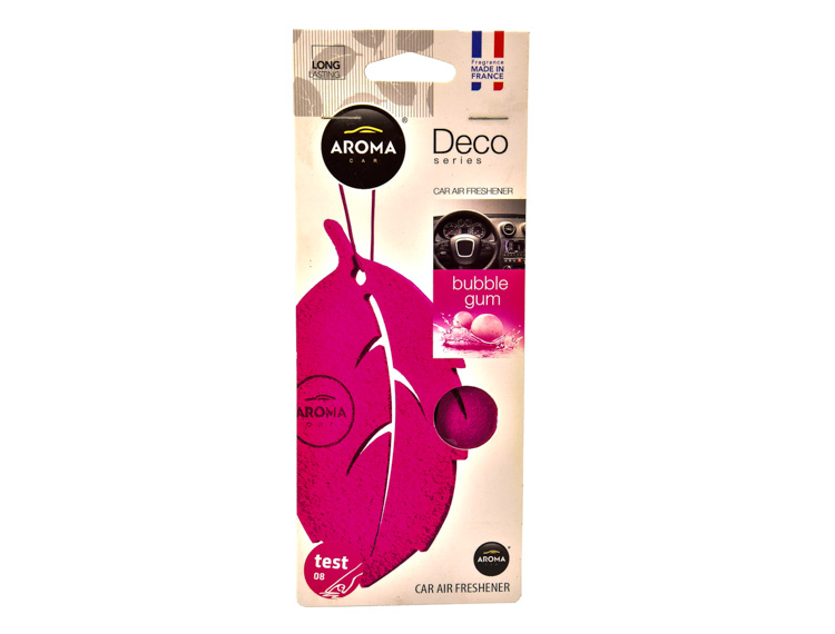 

Ароматизатор Aroma Car Deco Bubble Gum 92701