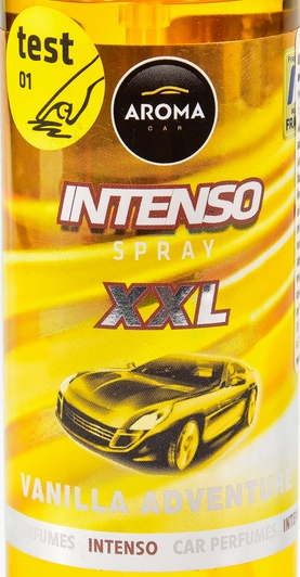 Ароматизатор Aroma Car Intenso Spray XXL Vanilla Adventure 150 мл