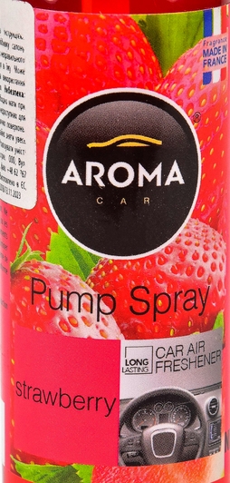 Ароматизатор Aroma Car Pump Spray Strawberry 75 мл