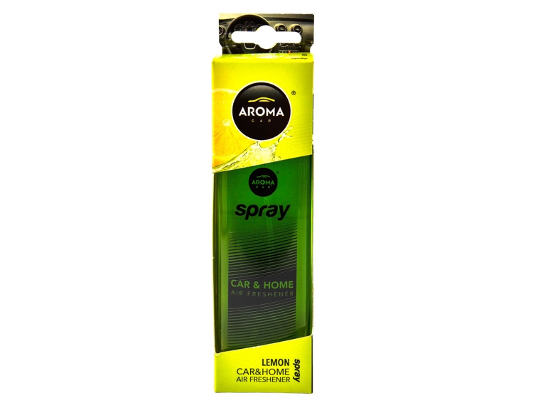 

Ароматизатор Aroma Car Spray Classic Lemon 50 мл 92060