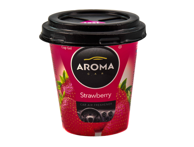 

Ароматизатор Aroma Car Cup Gel Strawberry 130 г 92781