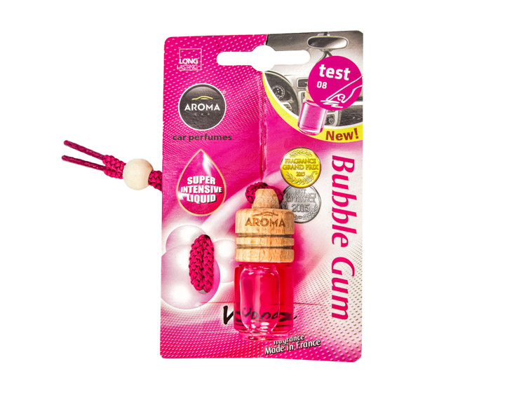 

Ароматизатор Aroma Car Wood Bubble Gum 4 мл 92709