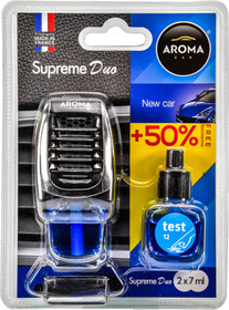 Ароматизатор Aroma Car Supreme Duo Slim New Car 7 мл