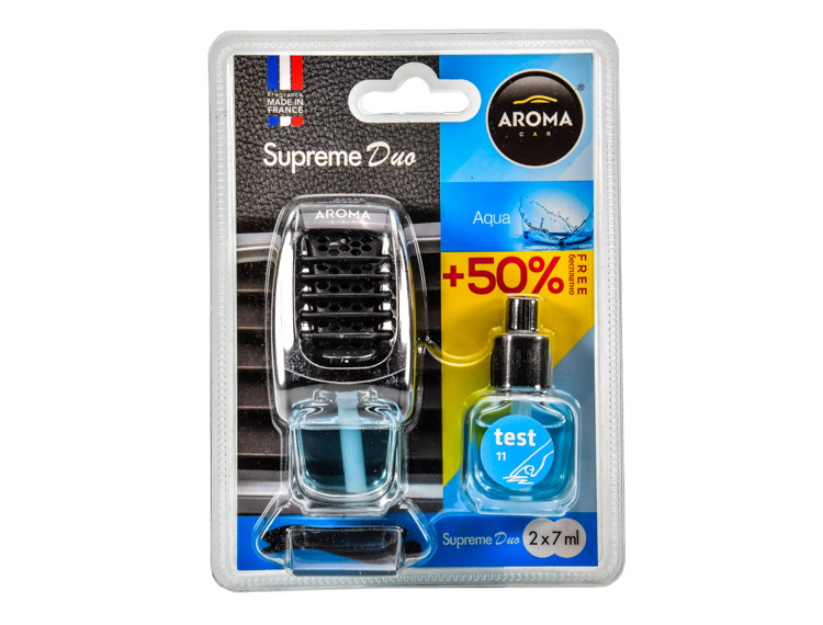 

Ароматизатор Aroma Car Supreme Duo Slim Aqua 7 мл 92253