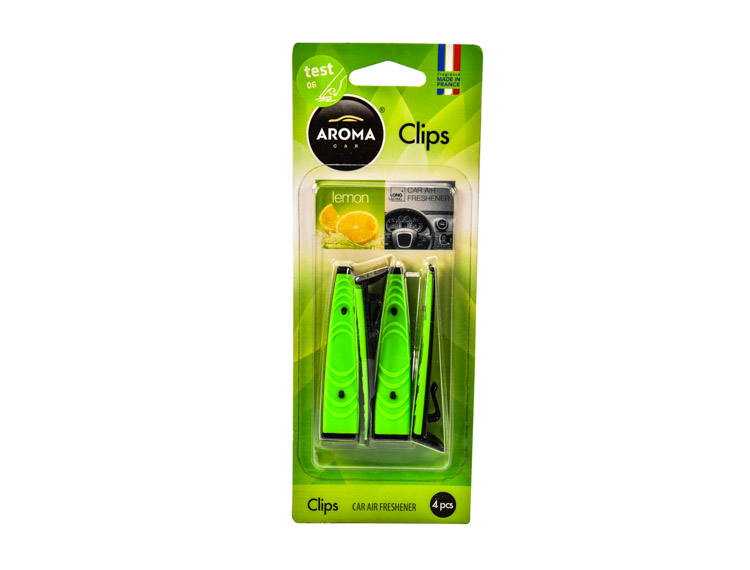 

Ароматизатор Aroma Car Clips Lemon 5 г 92383