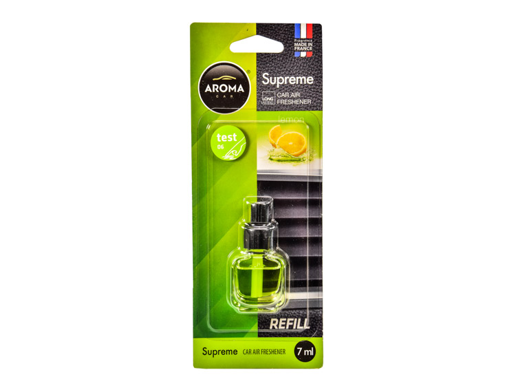 

Ароматизатор Aroma Car Supreme Refill Lemon 7 мл 92071