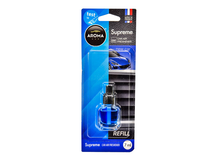 

Ароматизатор Aroma Car Supreme Refill New Car 7 мл 92073