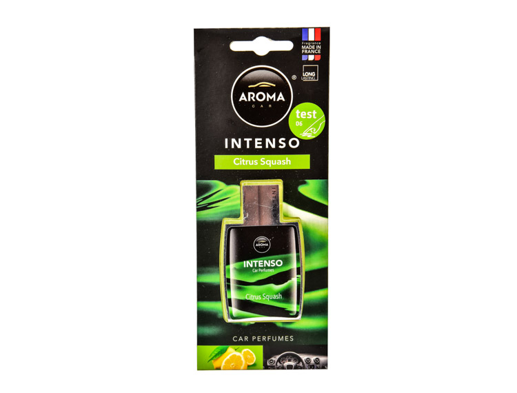 

Ароматизатор Aroma Car Intenso Parfume Citrus Squash 10 г 92173