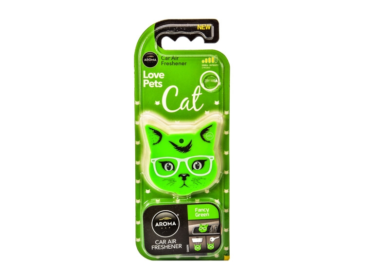 

Ароматизатор Aroma Car Cat Fancy Green 92570