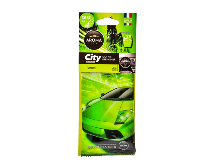 

Ароматизатор Aroma Car City Card Lemon 92714