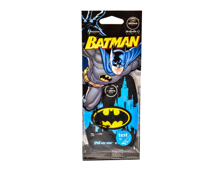 

Ароматизатор Aroma Car Hero Batman New Car 92775