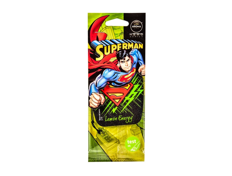 

Ароматизатор Aroma Car Hero Superman Lemon Energy 92771