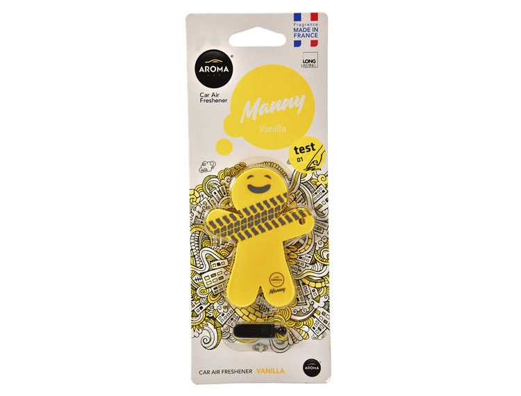 

Ароматизатор Aroma Car Manny Vanilla 8 г 92997