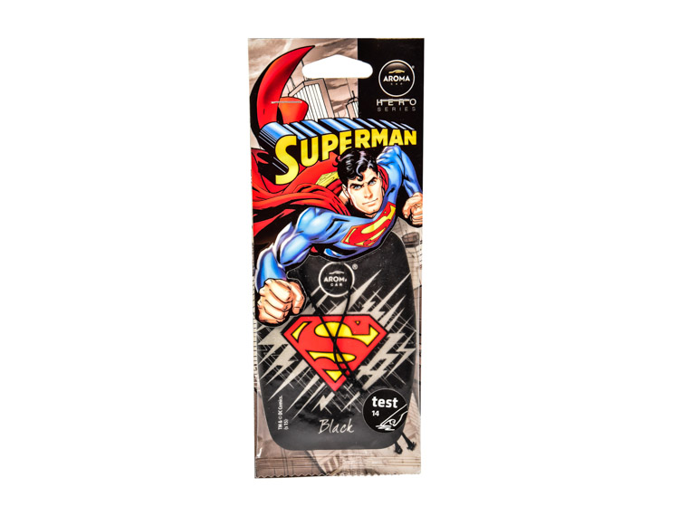 

Ароматизатор Aroma Car Hero Superman Black 92768