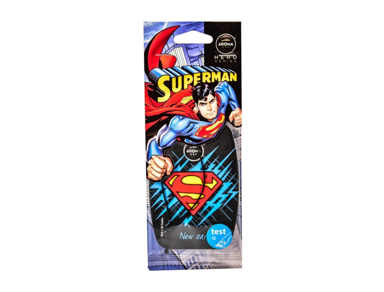 

Ароматизатор Aroma Car Hero Superman New Car 92770