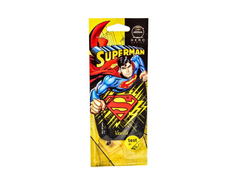 

Ароматизатор Aroma Car Hero Superman Vanilla 92769