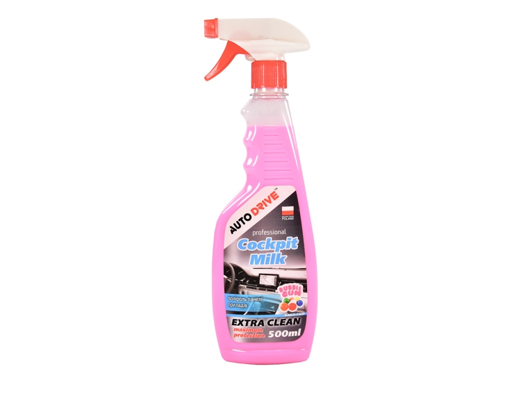 

Полироль для салона Auto Drive Professional Cockpit Milk bubble gum 500 мл ad0063