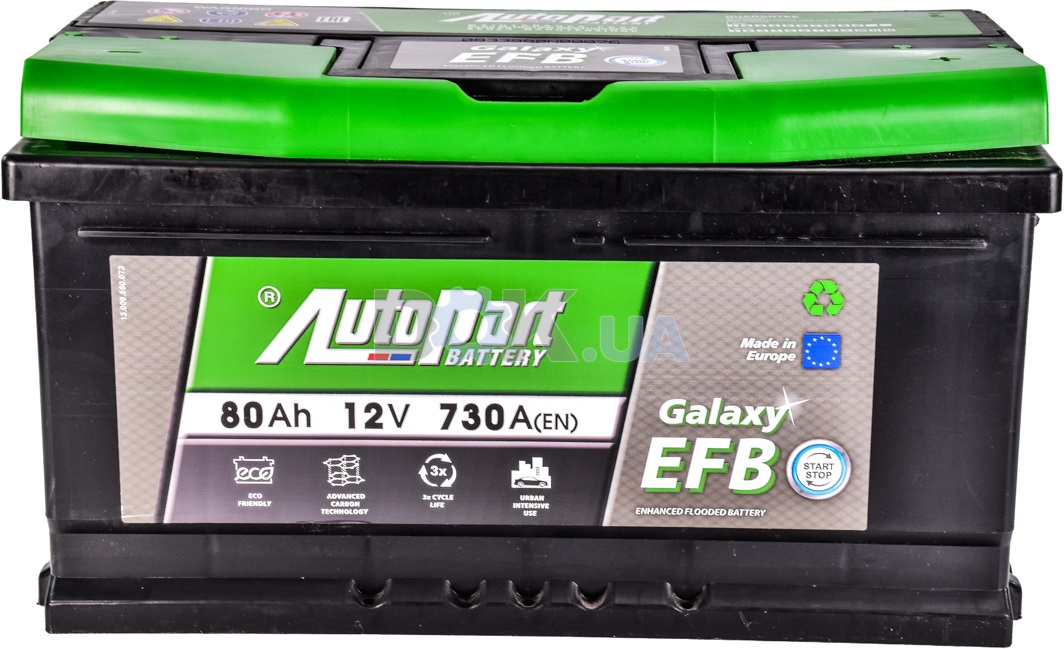 

Аккумулятор AutoParts 6 CT-80-R Galaxy EFB ARL080-EFB