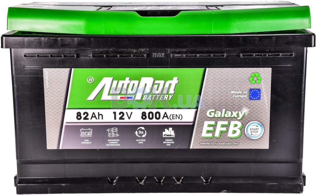 

Аккумулятор AutoParts 6 CT-82-R Galaxy EFB ARL082-EFB