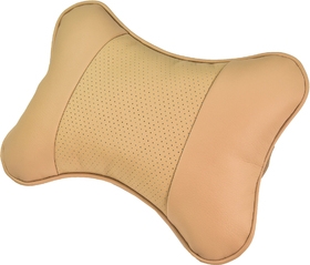 Подушка-подголовник Autopodushki бежевая без логотипа pod3beige
