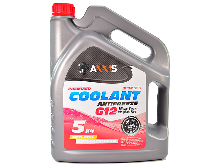 

Готовый антифриз Axxis Coolant G12 красный 48021029822