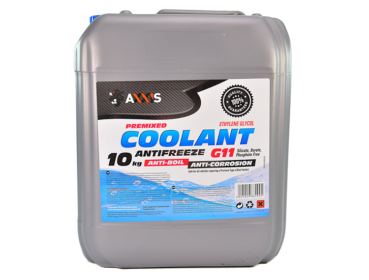 

Готовый антифриз Axxis Coolant G11 синий 48021029832