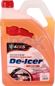 Омивач скла Axxis De-icer зимовий -22 °С апельсин