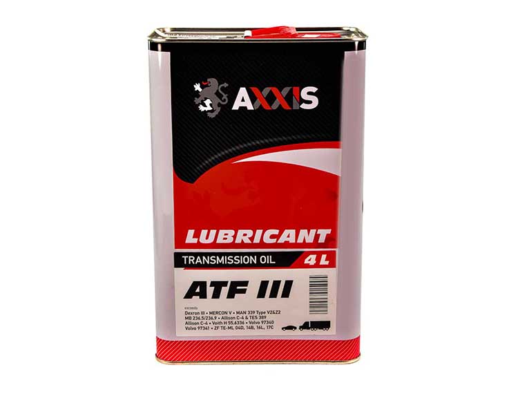 

Трансмиссионное масло Axxis ATF III 48021043915