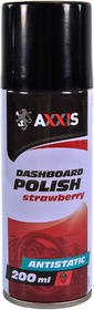 Полироль для салона Axxis Dashboard Polish клубника 200 мл