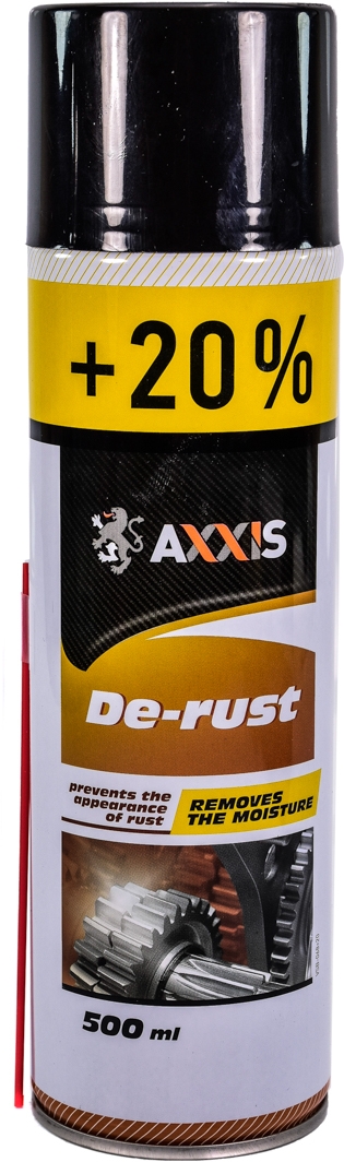 

Смазка Axxis De-rust универсальная WD-40-500