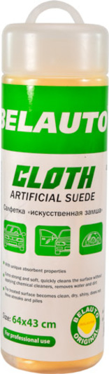 Салфетка BELAUTO Artificial Suede CA28 искусственная замша 64х43 см