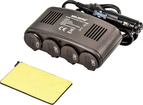 Разветвитель прикуривателя с USB BELAUTO 4 в 1 + USB RP13