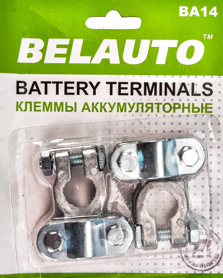 

Клеммы АКБ Euro Type 1 BELAUTO BA14