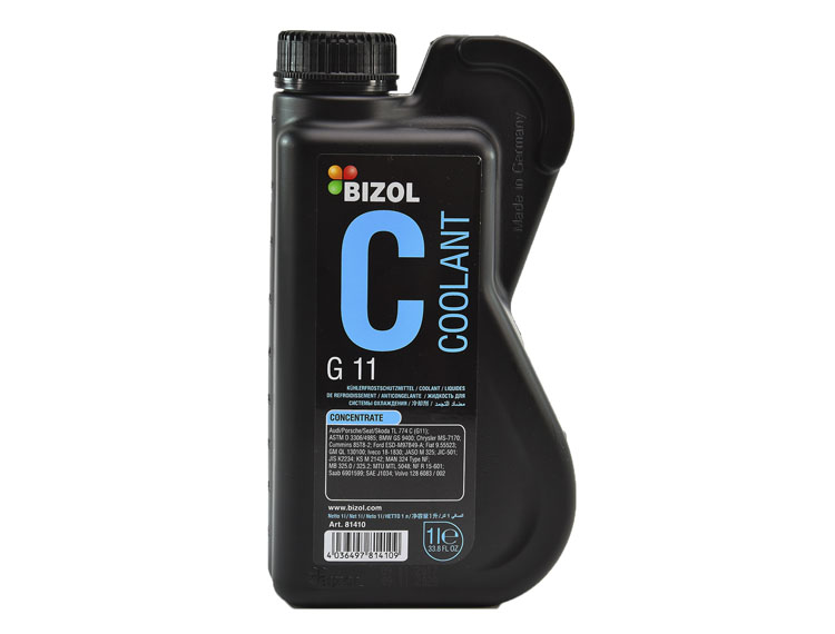 

Концентрат антифриза Bizol G11 синий 81410