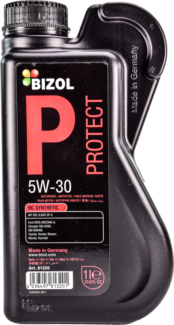 Моторное масло Bizol Protect 5W-30 1 л на Fiat Regata