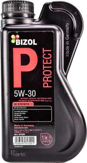 Моторное масло Bizol Protect 5W-30 1 л на Chevrolet Tahoe