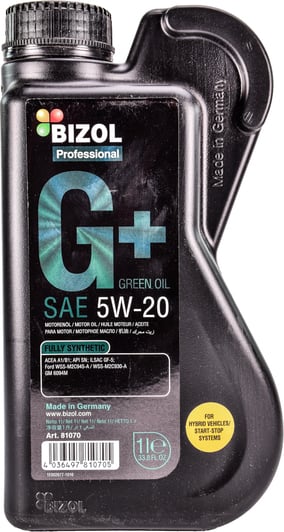 Моторное масло Bizol Green Oil+ 5W-20 1 л на Toyota Avensis
