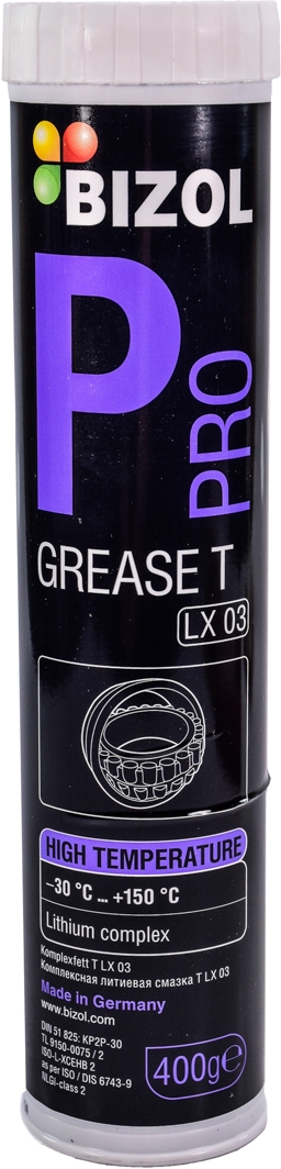 

Смазка Bizol Pro Grease T LX 03 High Temperature литиевая B83205